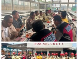 Bangun Kemitraan.polsek Sekupang dan Satpam Perusahan jaga stabilitas Keamanan.