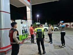 Polres Nagan Raya Perkuat Pengamanan dan Pengaturan di SPBU