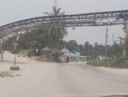 Konvayer PT pasifick GERANITAMA KARIMUN melanggar UU karna melintang di jalan umum