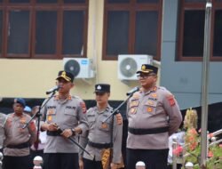 Pisah Sambut Kapolres Nagan Raya, AKBP Muhamad Taufiq S.I.K.,M.H. Resmi Terima Tongkat Komando