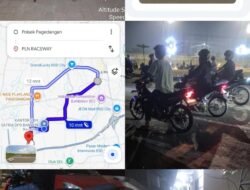 Dua Pemuda Bertaruh Sejumlah Uang, Lalu Diamankan Ke Polsek Pagedangan Beserta Motor Modifikasi Setelah Melakukan Aksi Balap Liar
