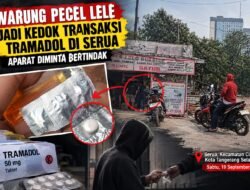 Warung Pecel Lele Jadi Kedok Transaksi Tramadol di Serua, Aparat Diminta Bertindak  ‎