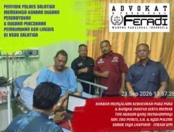 Korban Dugaan ‘Percobaan Pembunuhan & Pengroyokan Dgn Linggis Besi’ Mengalami Kebocoran Paru-Paru, Polres Salatiga BAP Korban didampingi Subur Jaya Lawfirm – FERADI WPI