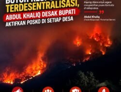 Karhutla Kayong Utara Butuh Respons Terdesentralisasi, Abdul Khaliq Desak Bupati Aktifkan Posko Di Setiap Desa