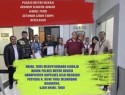 Buruknya Kinerja Polres Metro Bekasi, Aduan Hairil Tami Setahun lebih tak ada kejelasan, Penyidik A. Rifai Unit II Harda dihubungi tidak merespon