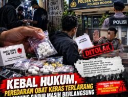 Kebal Hukum, Peredaran Obat Keras Terlarang di Gunung Sindur Masih Berlangsung