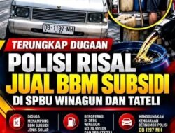 Manado-Diduga Kuat Anggota Polisi Yang Bernama Risal Alias Tipa.kini menjadi sorotan tajam publik.atas sejumlah Keterlibatan.dugaan Penampungan BBM jenis solar subsidi.