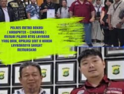 Hairil Tami bahagia sekali perkaranya ditangani Unit II Harda Polres Metro Bekasi, Bagus banget, puas banget layanannya