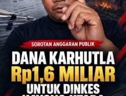 Dana Karhutla Rp1,6 Miliar Untuk Dinkes Kayong Utara, Abdul Khaliq Soroti Potensi Tumpang Tindih Anggaran Dan Akuntabilitas