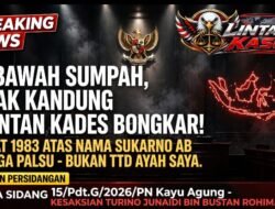 TERBONGKAR DI SIDANG PN KAYU AGUNG! Kesaksian Anak Kades & Rekaman Sopir Taksi Bongkar Dugaan Cap Palsu 1983 – 11 Saksi Tumbangkan Klaim Mafia Tanah