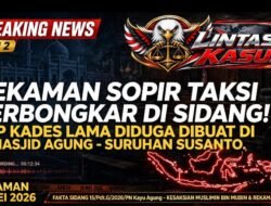 REKAMAN SOPIR TAKSI TERBONGKAR DI SIDANG PN KAYU AGUNG: Cap Kades Lama Diduga Dibuat di Samping Masjid Agung Palembang Atas Suruhan Susanto – Fakta 15/Pdt.G/2026