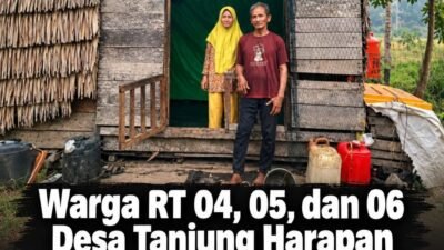 Warga RT 04, 05, Dan 06 Desa Tanjung Harapan Merasa Dianaktirikan, Bantuan Bedah Rumah Tak Kunjung Terealisasi